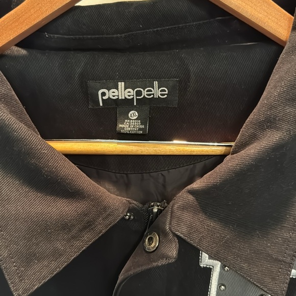 Pelle Pelle vintage all American Black bomber Jacket EUC 4XL - Picture 9 of 15